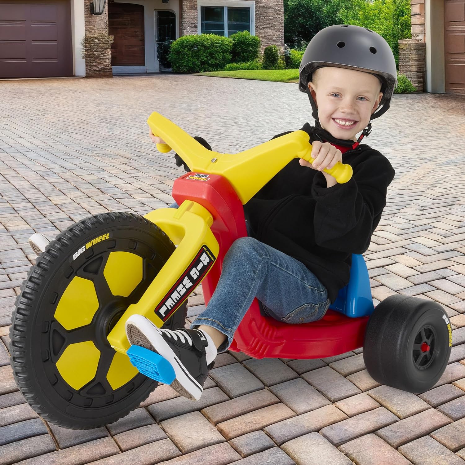 Schylling Big Wheel Chopper - BWCHP - Low-Riding Tricycle with Adjustable Seat for Growing Child up to 70 lbs. - Original Classic Bike - Ages 3 and Up - Image 3